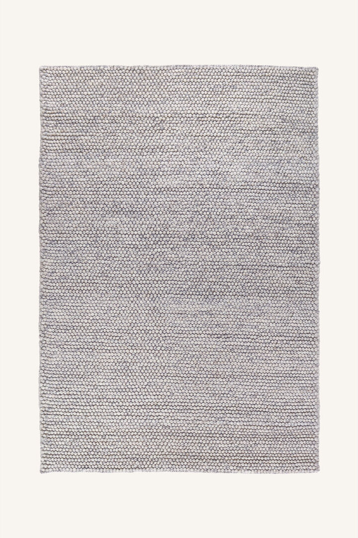 Ebern Designs Lariya Wool Hand Woven Dhurrie Area Rug Gray Rectangle 160 x 230cm
