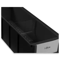 PROREGAL Mega Deal 100x Leitfähiger Trennsteg für schmale Industrieboxen | Breite 9,1cm