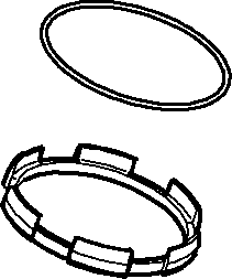 Hansa Klemmring komplett 59913073