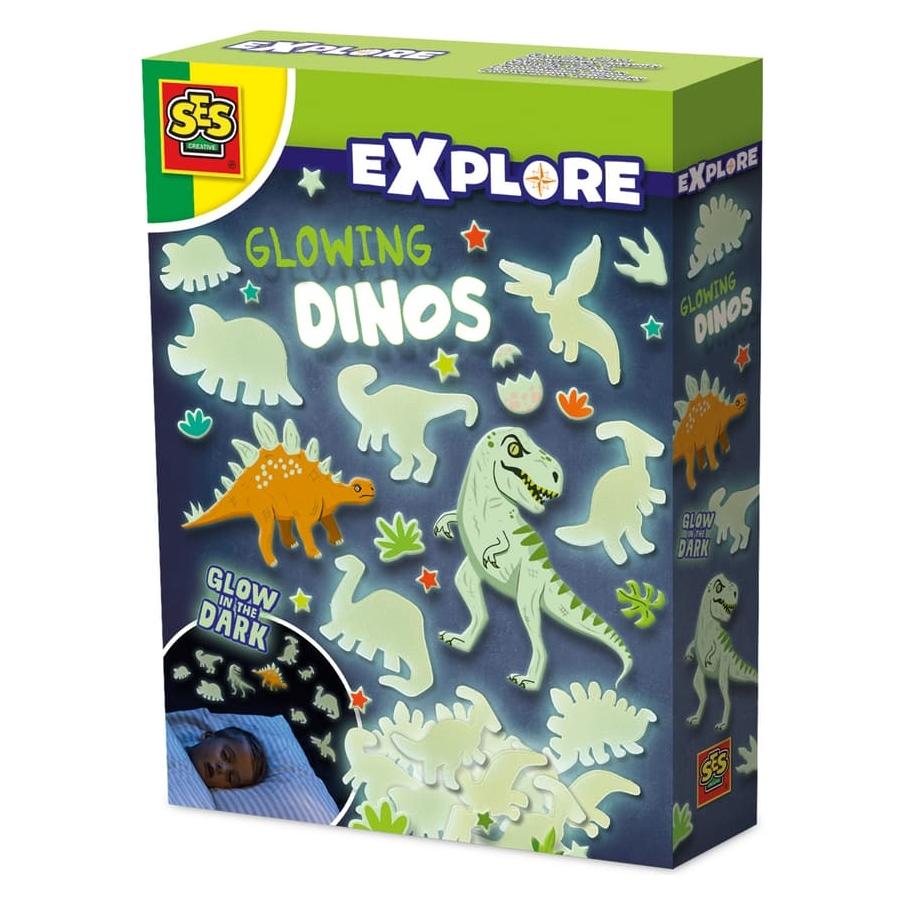 Ses Creative Leuchtende Dinos (Deutsch, Englisch, Französisch, Niederländisch, Spanisch) (25127)