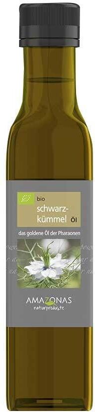 AMAZONAS Schwarzkümmelöl Bio 250 ml Öl