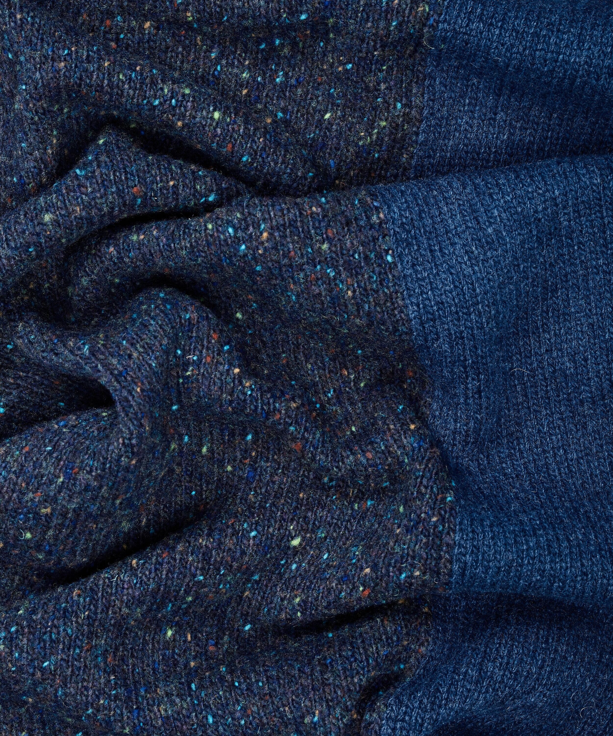 Schal FALKE "FALKE Schal", Damen, Gr. onesize, blau (space blau (6116)), Modetücher Schal