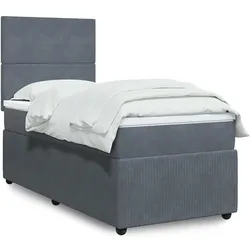 vidaXL, Boxspringbett, Erdmute (Schlichtes Design) (90 x 200 cm)