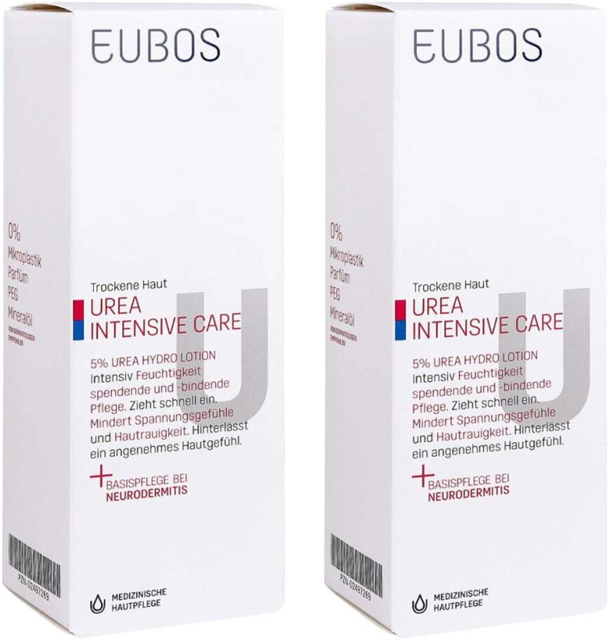 Eubos Trockene Haut Urea 5% Hydro Lotion 2x200ml