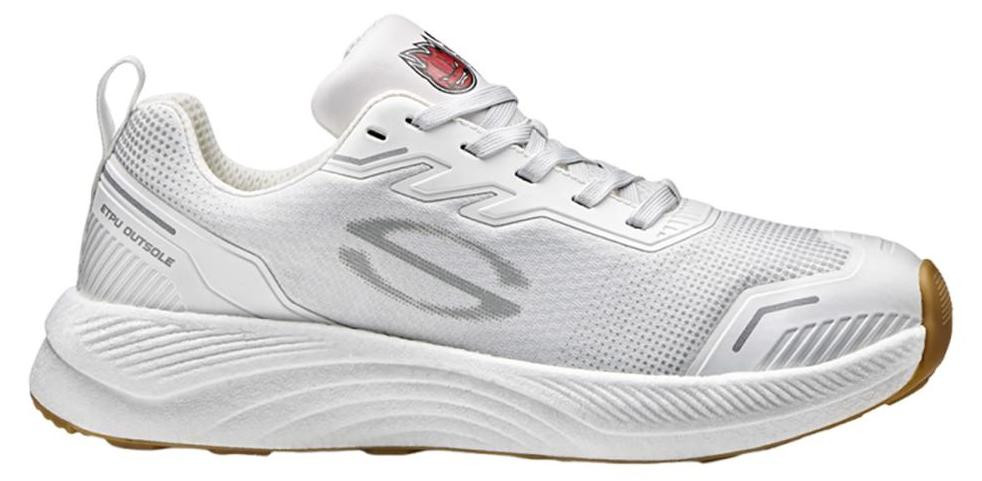 Sir Safety SIR JOGGER veiligheidsschoen voor heren, model O1, met ETPU-zool, zonder stalen neus, wit, maat 37
