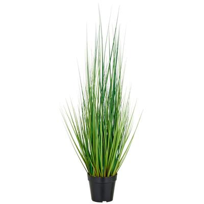 CREATIV green künstliche Pflanze Miscanthusgras im Kunststofftopf, 90cm, UV-beständig