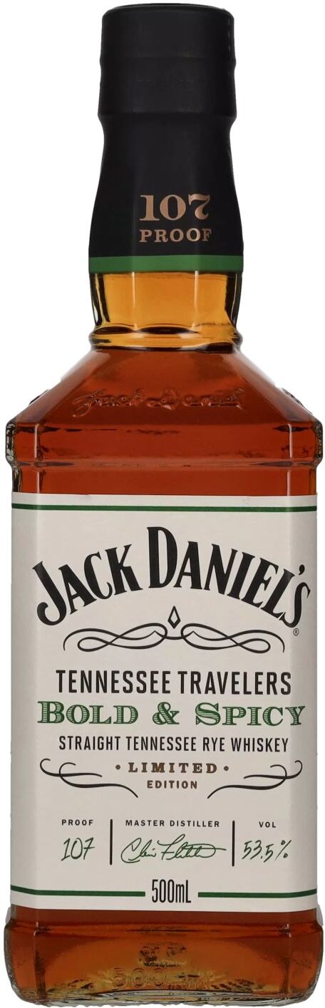 Jack Daniel's Tennessee Travelers BOLD & SPICY Limited Edition 53,5% Vol. 0,5l