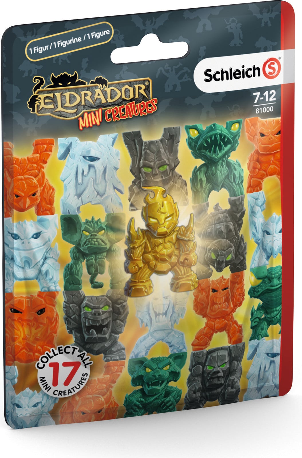 Schleich Eldrador Creatures Mini Creatures Serie 1, 7 stuks, Verschillende kleuren