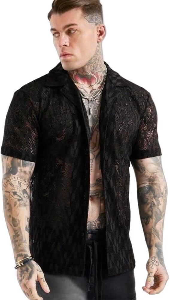 Siksilk Camisa X Messi Knit Negra L Hombre