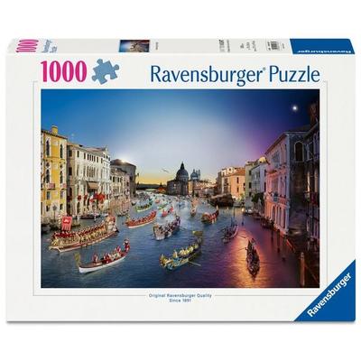 Erwachsenenpuzzle 1000 Teile - Venedig von Tag zu Nacht