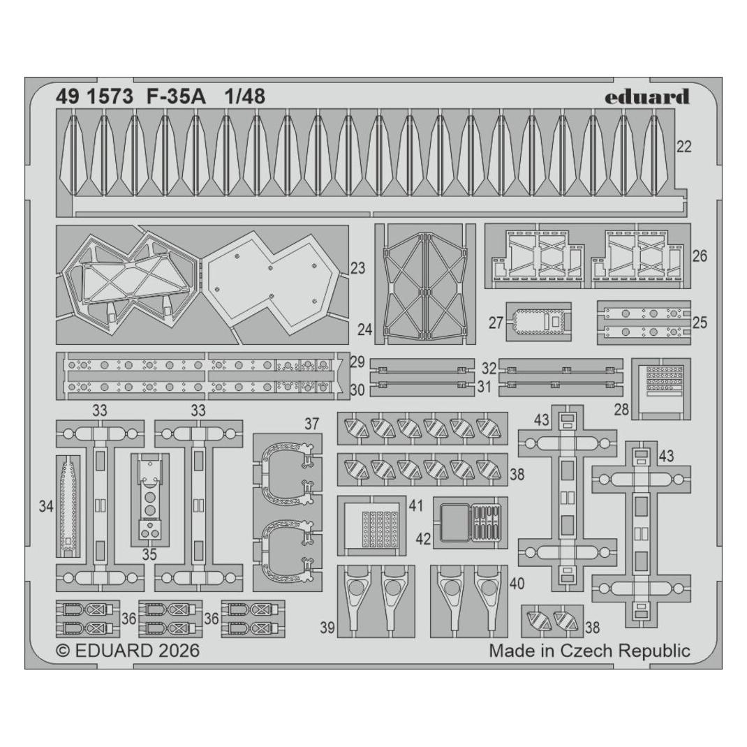 Eduard F-35A for Italeri (491573)