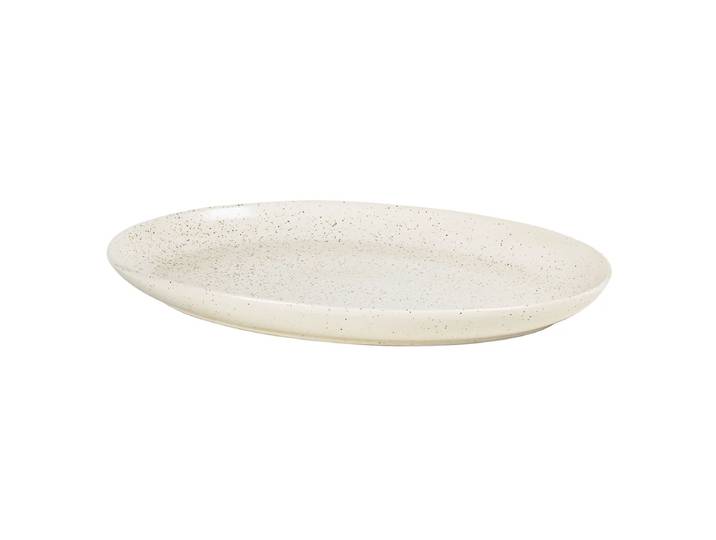 Broste Copenhagen - Nordic Vanilla Servierplatte, 35,5 x 26,5 cm