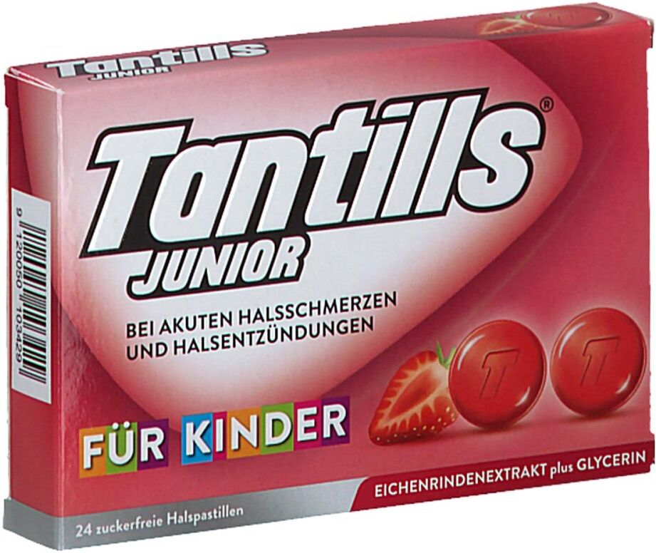Tantills Junior Halspastillen 24stk