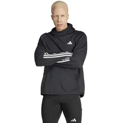 Herren Adidas AG Adidas Herren Own the Run 3-Streifen Hoodie - Mehrfarbig - M