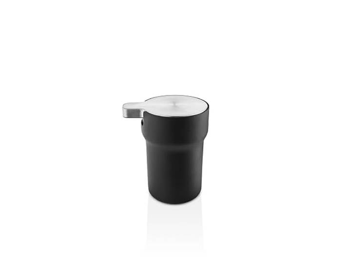 EVA SOLO Distributeur de Savon Citadel - Noir - Design Contemporain pour Une Salle de Bain élégante - Bouteille distributrice de Savon ou de désinfectant - Design scandinave élégant - Noir