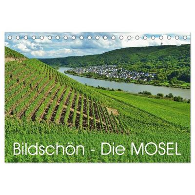Bildschön - Die Mosel (Tischkalender 2026 DIN A5 quer), CALVENDO Monatskalender