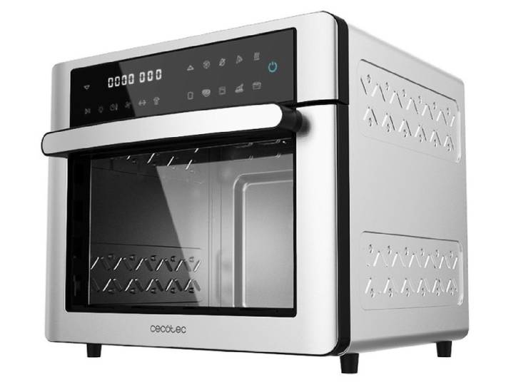 Cecotec Four Friteuse à air chaud Bake&Fry Touch. 14-25-30 litres\, convection\, écran tactile (30 L