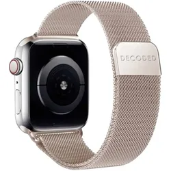 Decoded Milanaise Traction Strap Matte Gold 38/40/41mm (Milanaise), Uhrenarmband, Gold