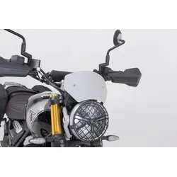 SW-Motech Windschild - Silbern. Triumph Scrambler 400 X (23-).
