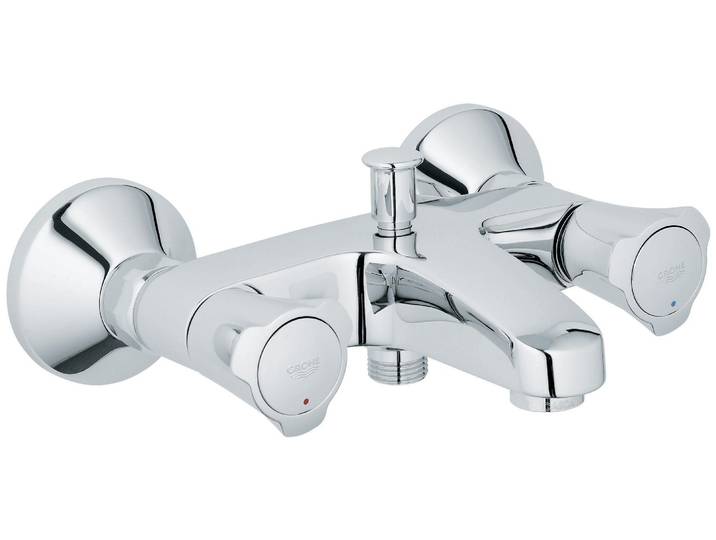 Grohe Costa robinet de baignoire à deux poignées chromé - 25450001