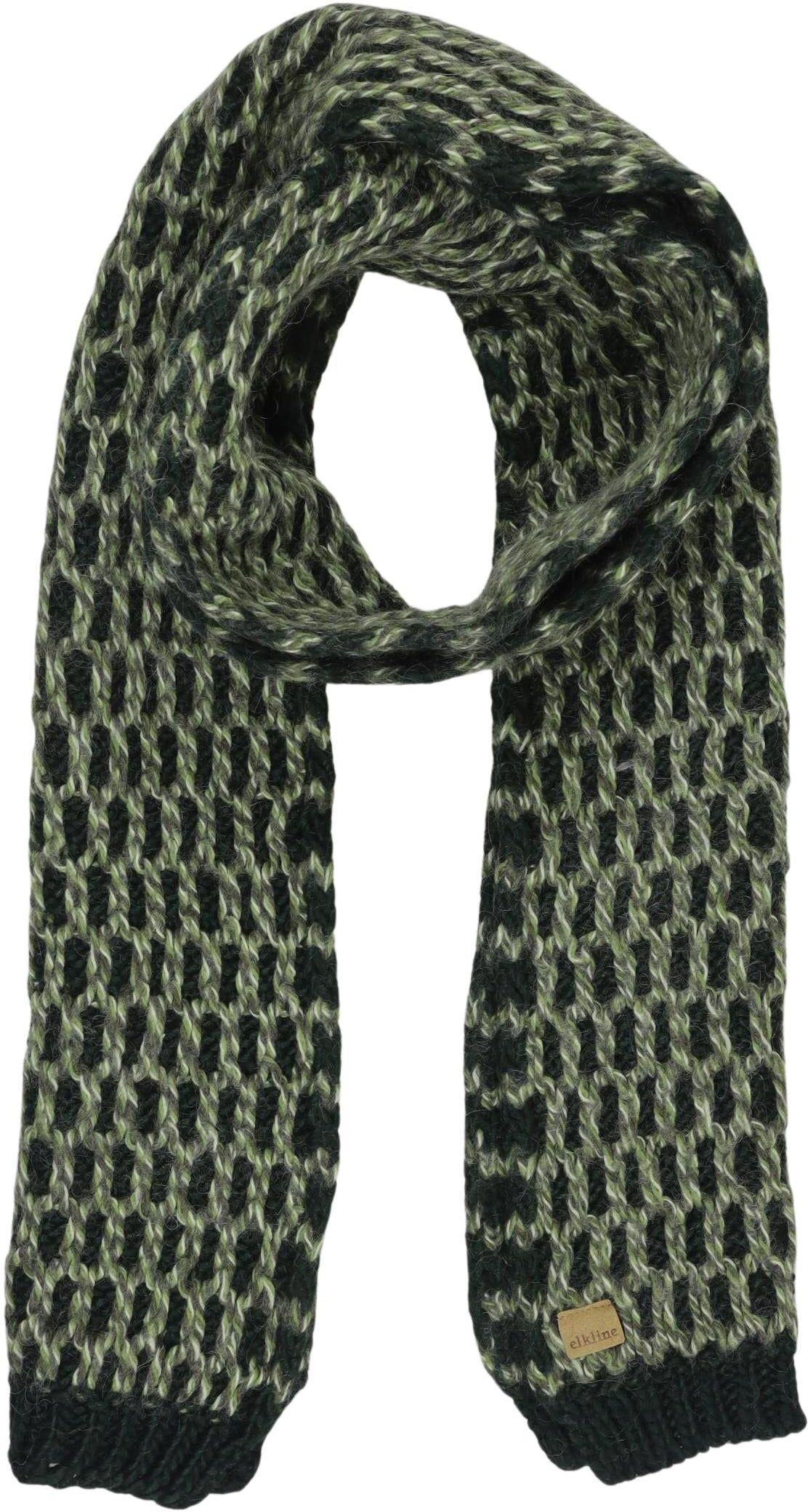 elkline Damen Schal oder Tuch, Grün, Synthetik / Schurwolle / Mohair - Second Hand