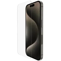 Belkin ScreenForce Pro UltraGlass2 ant (1 Stk., Apple iPhone 15 Pro), Smartphone Schutzfolie, Transparent