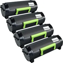 4 Kompatible Toner ersetzt Develop TNP-35 A63W11H Multipack schwarz