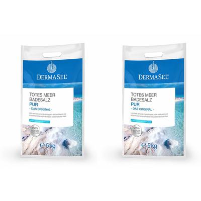 Dermasel Totes Meer Badesalz Pur 2x5 kg