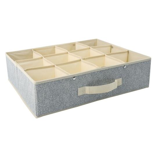 MSV Boîte De Rangement Microaérée Non-Tissée 12 Compar (23982948)
