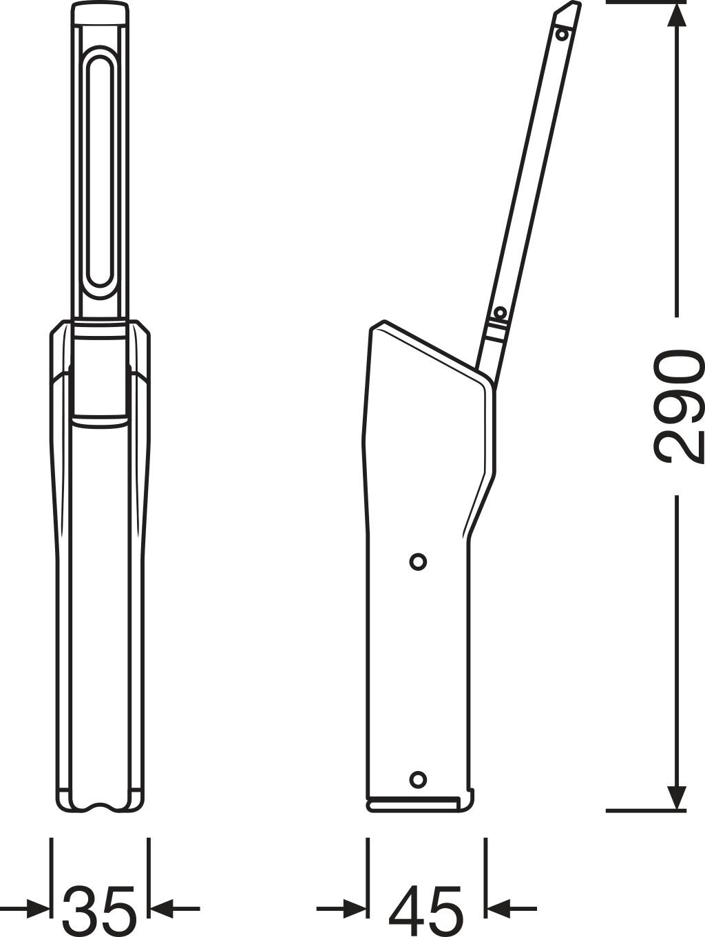 Osram Handleuchte Ledinspect Slim500 Ledil403