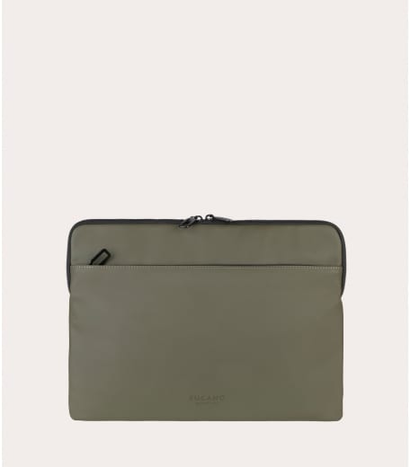 Tucano Gommo Notebooktasche Sleeve mit Vorderfach 13-14" olivengrün