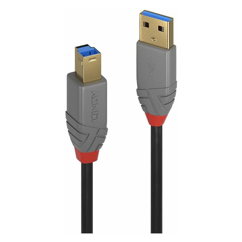 Lindy USB A - USB B (2 m, USB 3.2 Gen 1) (36742)
