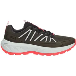 Jack Wolfskin, Herren, Wanderschuhe, Wild Hike Low M (47), Schwarz, Grau