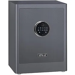 BASI, Tresor, 2020-0001-GRAU mySafe Premium 450 Möbeltresor Zahlenschloss Fingerabdruckschloss