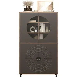 Trendteam, Vitrine + Buffetschrank, FusionWO (97 x 42 x 163 cm)