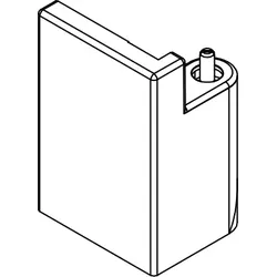 HSK Ersatzteile Scharnierhälfte unten links, Chrom, E88311-UL-41 E88311-UL-41