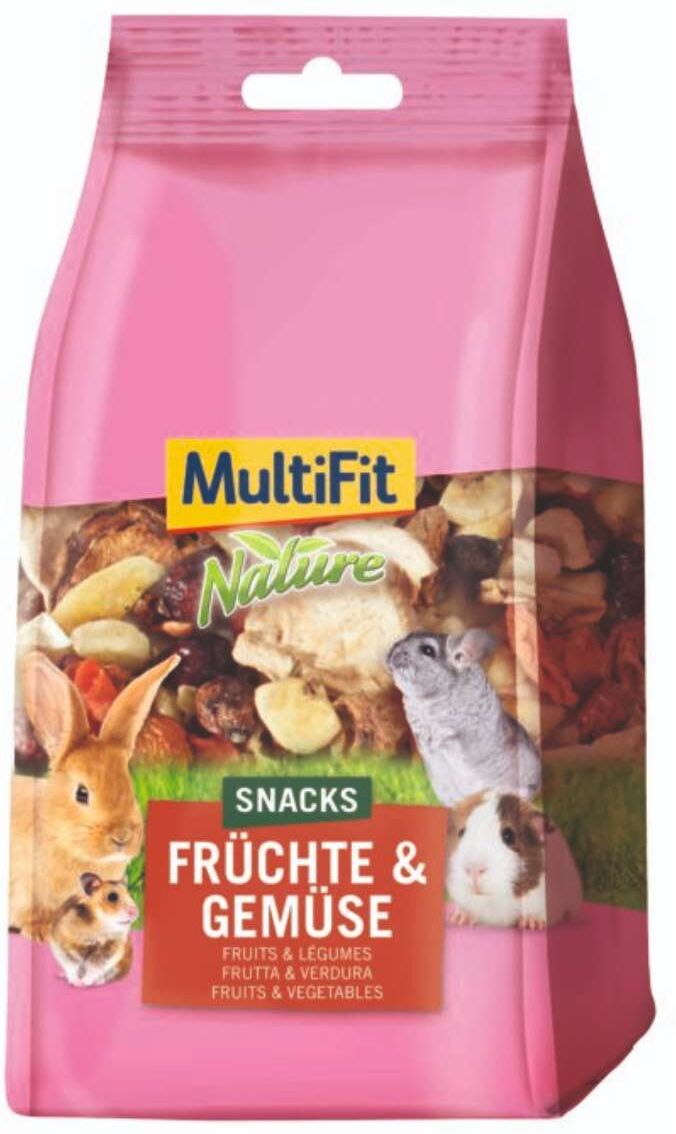 MultiFit Snack per Roditori con Frutta e Verdura FRUTTA E VERDURA