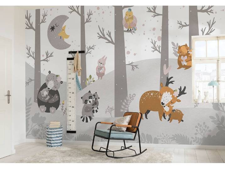 Papier peint intissé Little Darling 400 x 250 x 0cm Multicolore