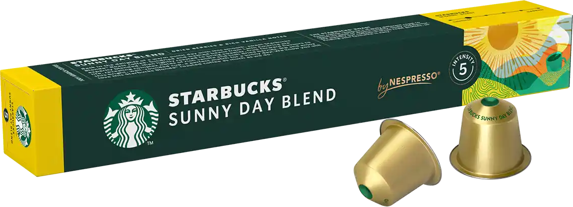 Starbucks   Sunny Day Blend - 10 capsules Starbucks by Nespresso®