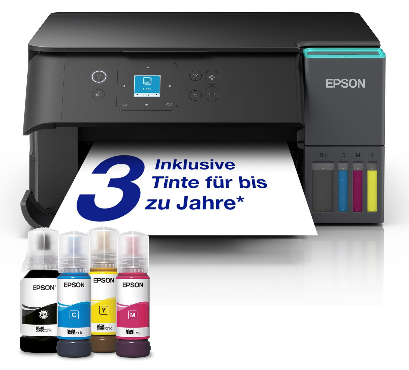 Epson EcoTank ET-2955 Multifunctionele Inktjetprinter - Zwart