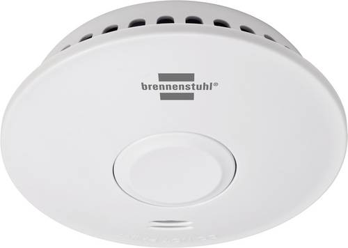 Brennenstuhl 1290210 Funk-Rauchwarnmelder batteriebetrieben (Ø x H) 114mm x 38mm