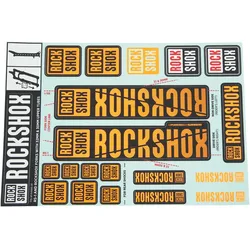 RockShox Dekor Set 30/32 mm orange
