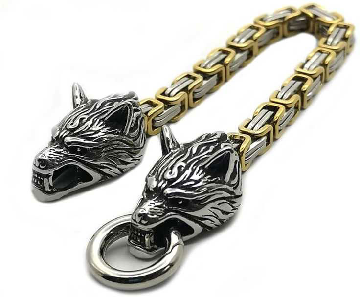 Varia Design Golden Wolves armband