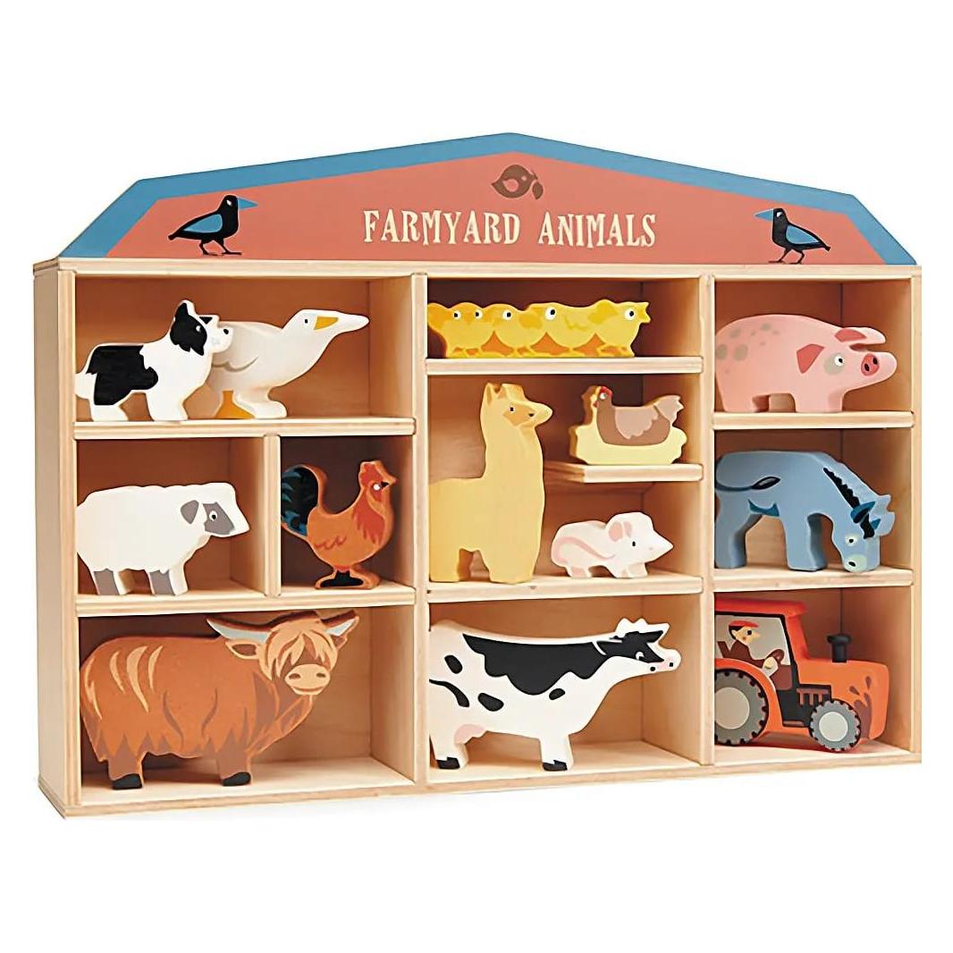 Tender Leaf Toys Bauernhoftiere Display (TL8482)