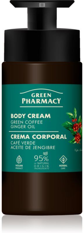 Green Pharmacy Green Coffee & Ginger Oil crème pour le corps 739 ml