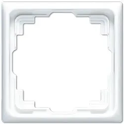 Rahmen für Kabel-Kanal-Installation CD 500, 1-fach (weiß)