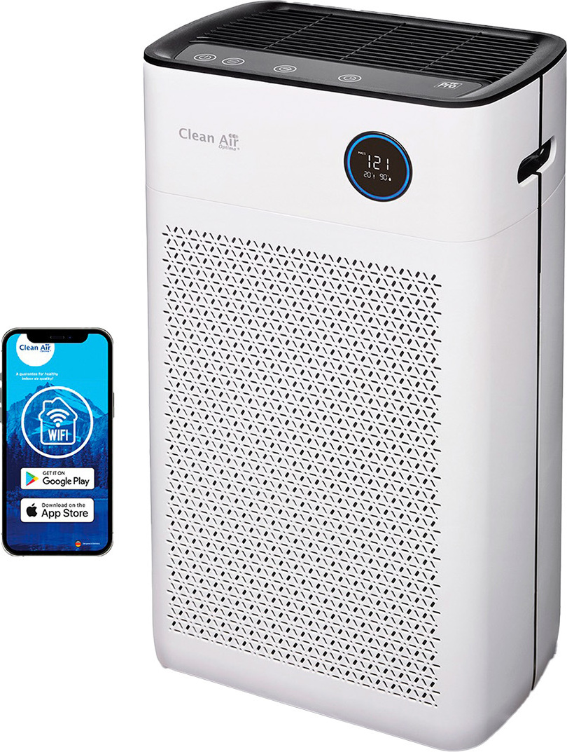 Intelligenter HEPA UV Ionisator Luftreiniger CA-510Pro Smart - Geeignet für kleine und große Räume bis 110m² / 275m³