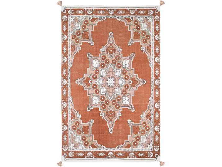 Kinderteppich im Bohème-Stil - Farbe: siena - Material: Baumwolle - 1340