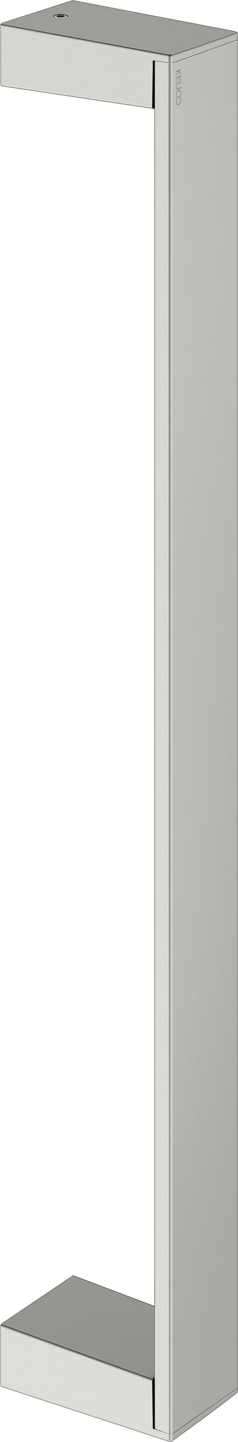 KEUCO Edition 11 porte-serviettes 11170210000 pour serviettes invités, finition inox