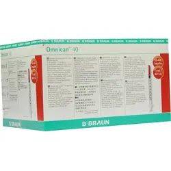 Omnican 40 1.0ml Insulin U-40 0.30x8Mm Einzelverp. 100 ST
